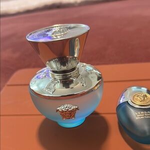 Versace Dylan Turquoise Eau de Toilette for Women - Silver and Blue